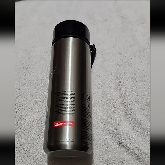 Coca-Cola REAL MAGIC Collectible 8.5" Metal Water Bottle Flask Elite Autogrill - Picture 2 of 2